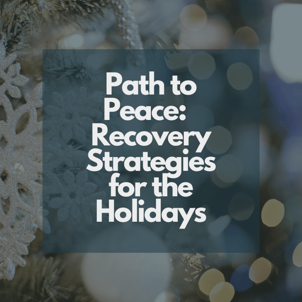 recovery strategies